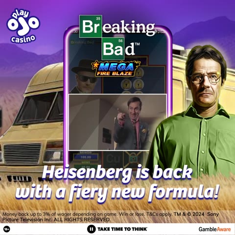 PlayOJO Breaking Bad social motion